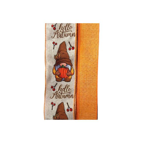 Fall in Love with Jesus Wreath Kit | Includes Sign and Autumn-Themed Ribbons - Picture 4 of 5